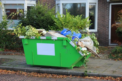 Eco-friendly skip with recyclable materials